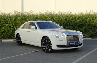 ROLLS ROYCE GHOST- 2016- WHITE- 67 000 KM- GCC SPECS