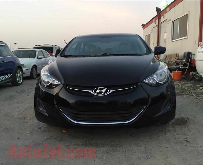 Hyundai Elantra 2013 Black