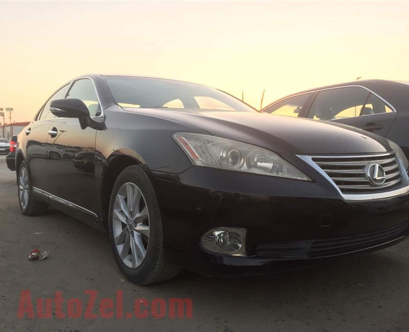 Lexus ES350 2012 Black 