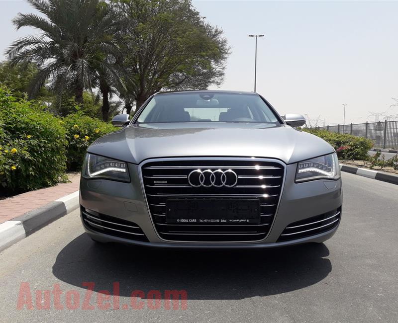 AUDI A8 L 4.2 V8 QUATTRO GCC SPECS IN IMMACUALTE CONDITION