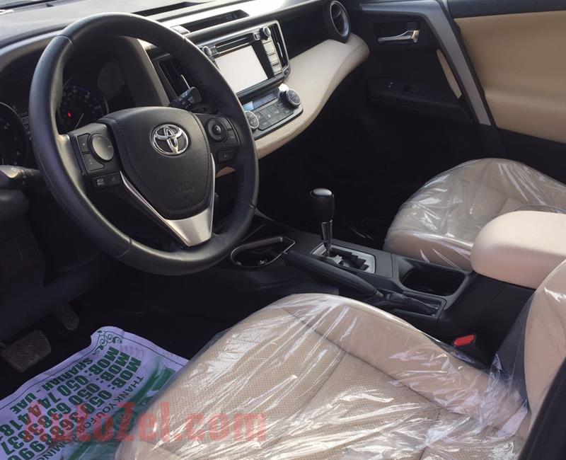 Toyota Rav 4 XLE full oprions Sunroof leather seat 2017 (No tax 5% VAT)