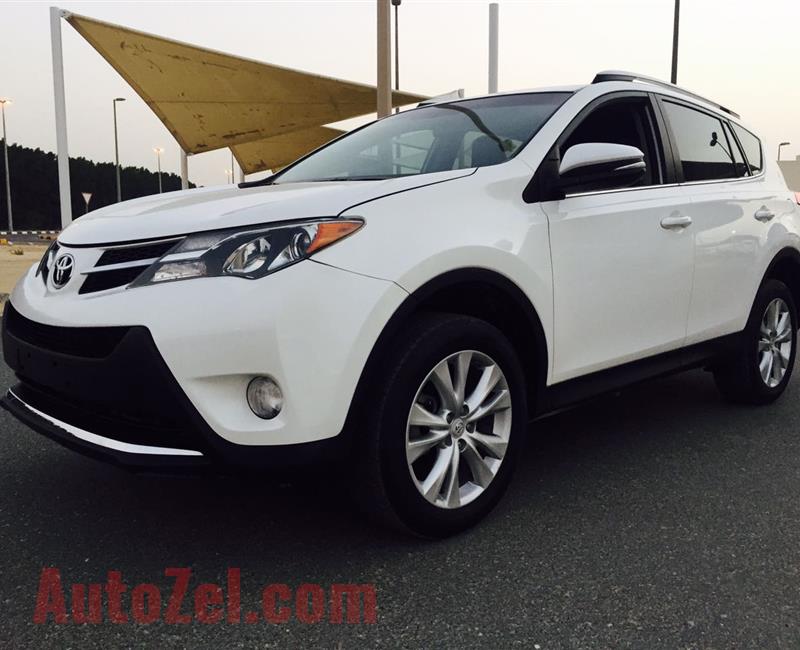 Toyota Rav4 Limited full options sunroof leather seats 2014