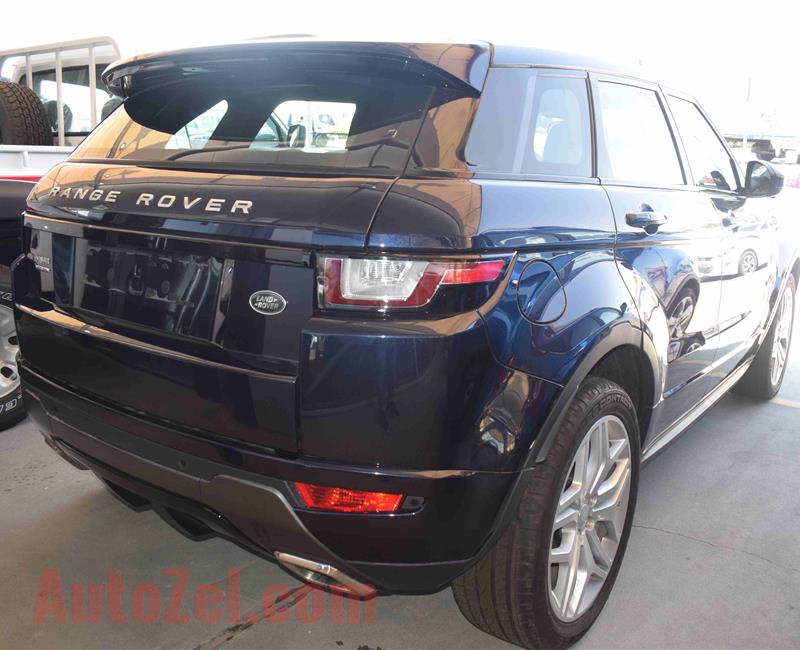 RANGE ROVER EVOQUE- 2017- 5 000 KM- GCC