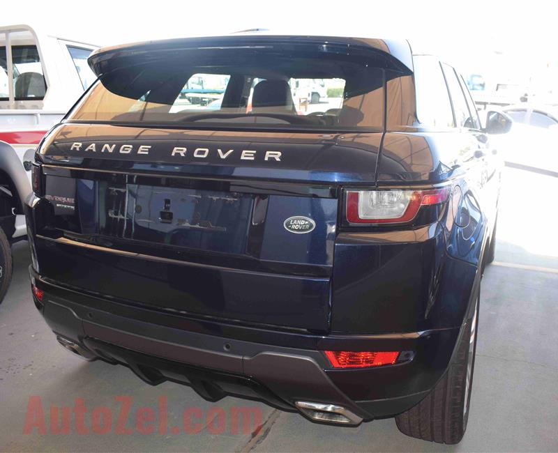 RANGE ROVER EVOQUE- 2017- 5 000 KM- GCC