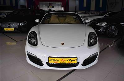 PORSCHE BOXSTER- 2016- 10 000 KM- WHITE