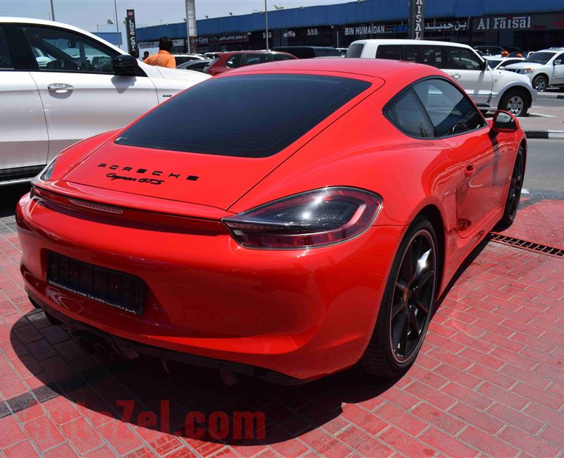 PORSCHE CAYMAN GTS- 2016- 50 000 KM- GCC