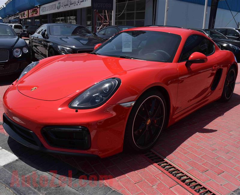 PORSCHE CAYMAN GTS- 2016- 50 000 KM- GCC