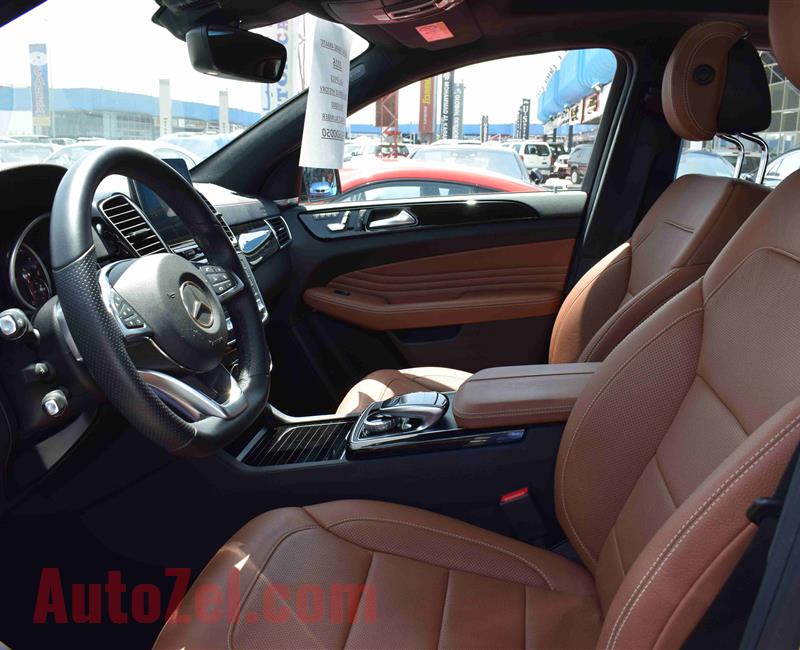 MERCEDES-BENZ GLE43 AMG- 2016- 50 000 KM- GCC- WHITE