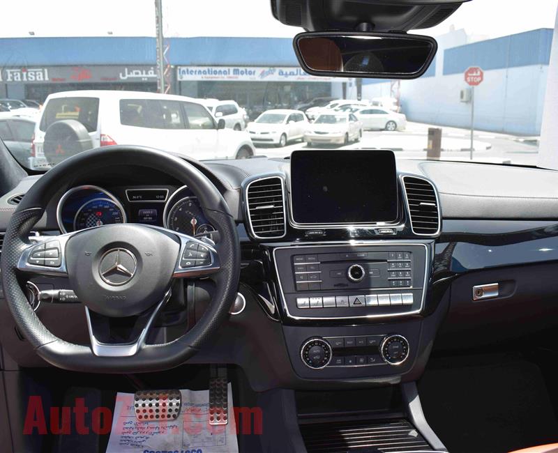 MERCEDES-BENZ GLE43 AMG- 2016- 50 000 KM- GCC- WHITE