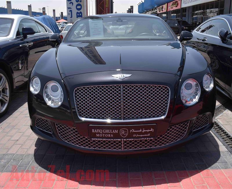 BENTLEY CONTINENTAL- 2013- 60 000 KM- GCC