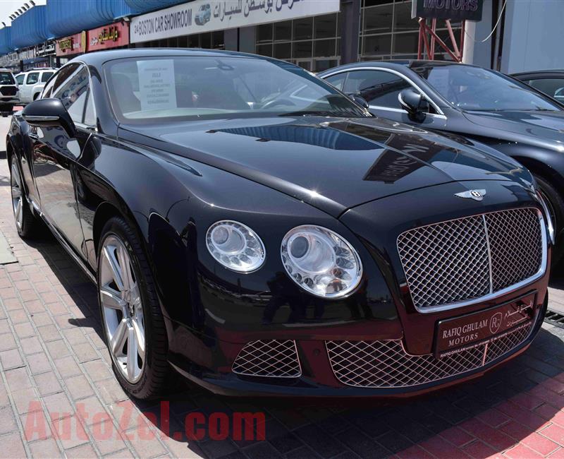 BENTLEY CONTINENTAL- 2013- 60 000 KM- GCC