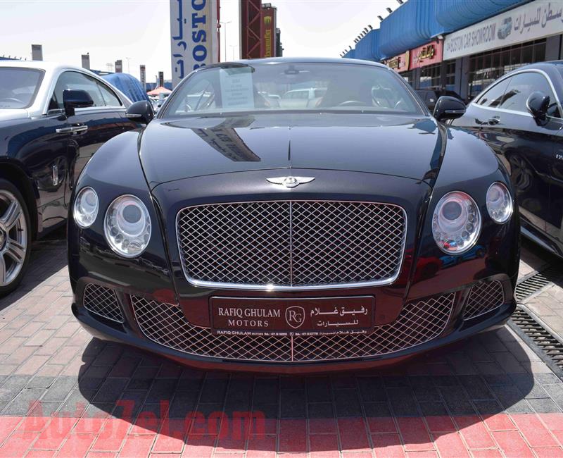 BENTLEY CONTINENTAL- 2013- 60 000 KM- GCC