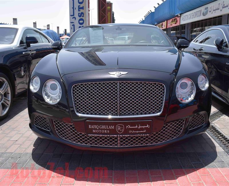 BENTLEY CONTINENTAL- 2013- 60 000 KM- GCC