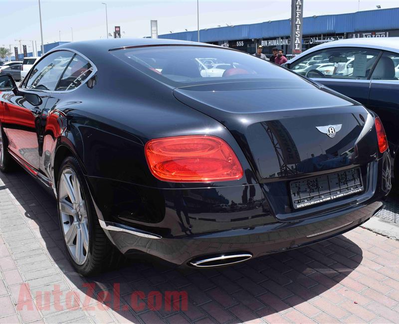 BENTLEY CONTINENTAL- 2013- 60 000 KM- GCC