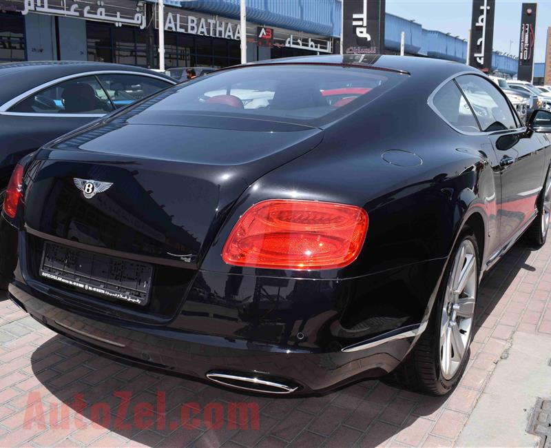 BENTLEY CONTINENTAL- 2013- 60 000 KM- GCC