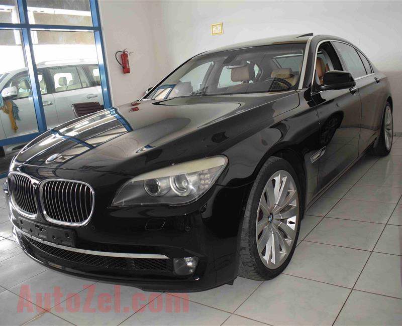 BMW 740Li- 2011- BLACK- GCC