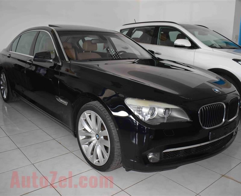 BMW 740Li- 2011- BLACK- GCC