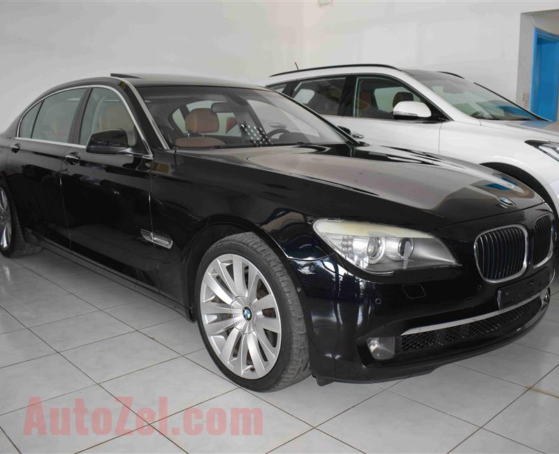 BMW 740Li- 2011- BLACK- GCC