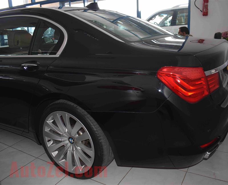BMW 740Li- 2011- BLACK- GCC