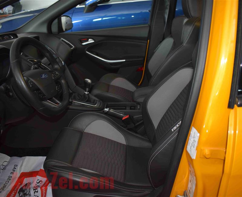 FORD FOCUS ST- MANUAL- 2016- YELLOW- GCC