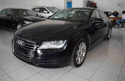 AUDI A7- 2012- BLACK- GCC