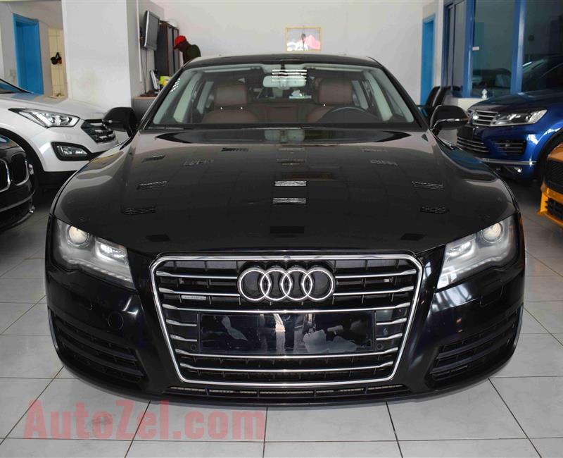 AUDI A7- 2012- BLACK- GCC