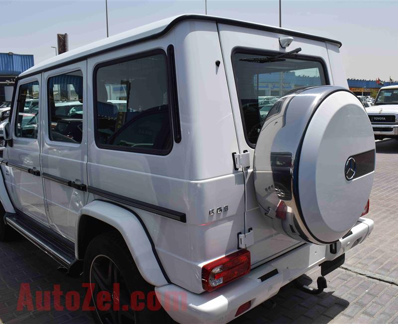 MERCEDES BENZ G63 AMG- 2015- WHITE- GCC