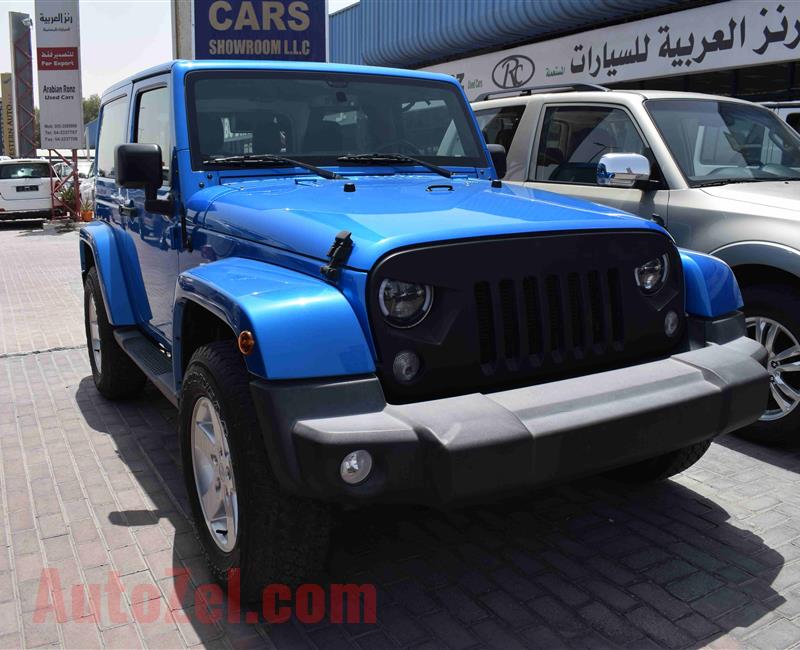 JEEP WRANGLER- 2016- BLUE- GCC