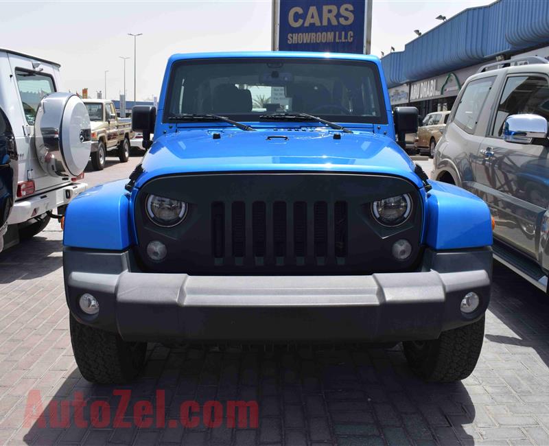 JEEP WRANGLER- 2016- BLUE- GCC