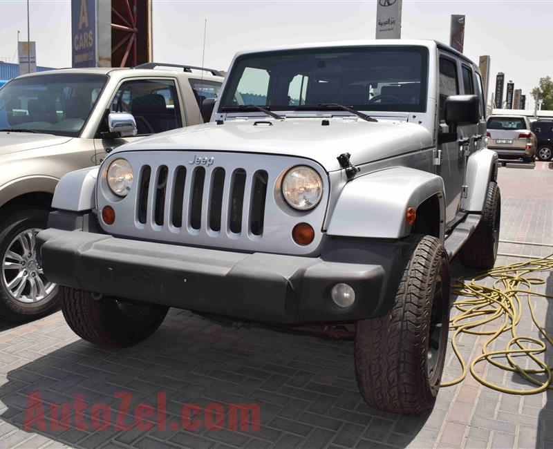 JEEP WRANGLER- 2009- SILVER- GCC