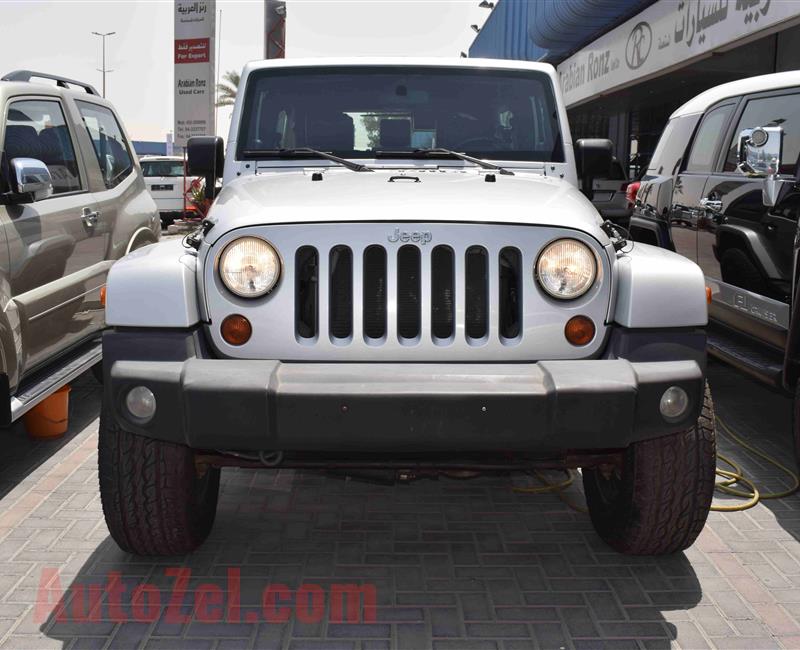 JEEP WRANGLER- 2009- SILVER- GCC