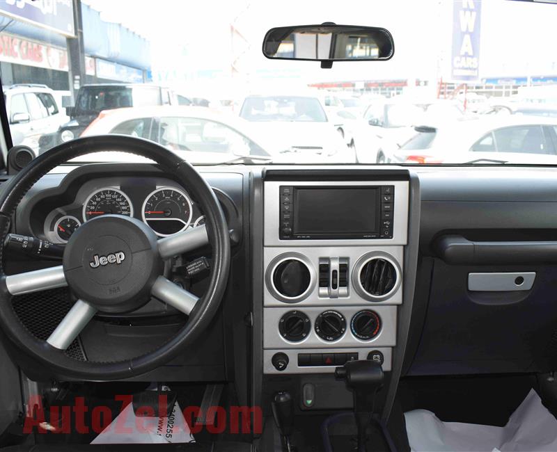 JEEP WRANGLER- 2009- SILVER- GCC