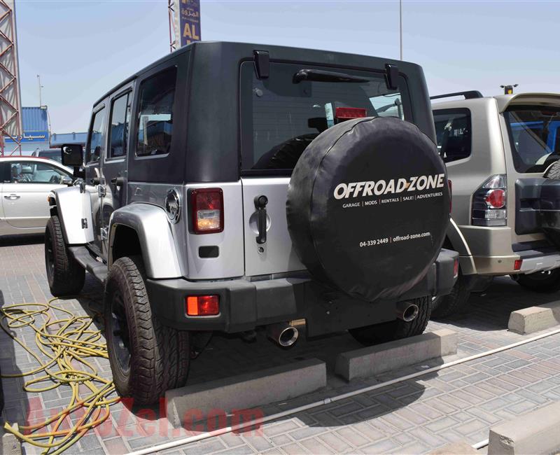 JEEP WRANGLER- 2009- SILVER- GCC