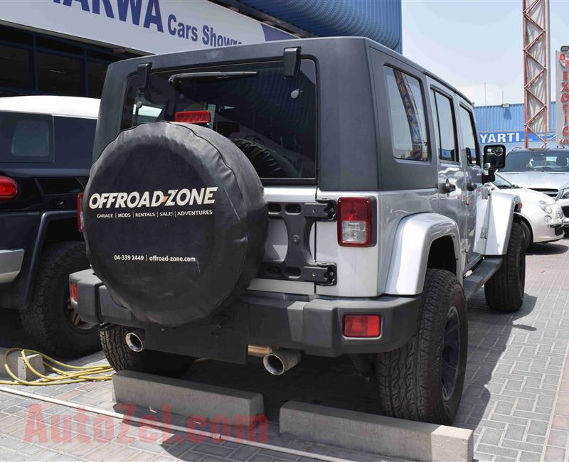 JEEP WRANGLER- 2009- SILVER- GCC