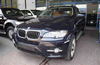 BMW X6- 2012- BLUE- GCC