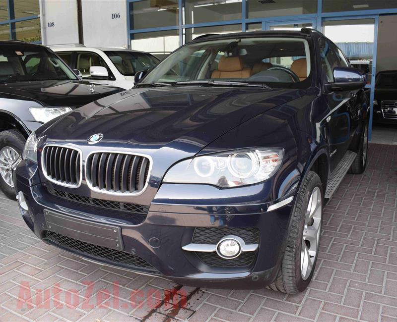 BMW X6- 2012- BLUE- GCC