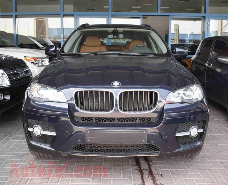 BMW X6- 2012- BLUE- GCC