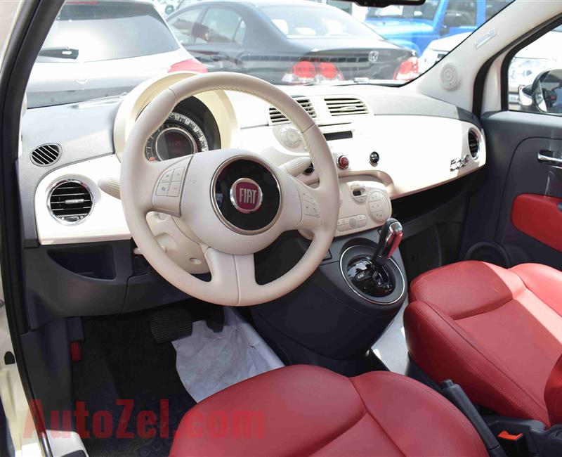 FIAT 500- CONVERTIBLE- 2011- WHITE- GCC