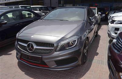 MERCEDES BENZ A250- 2014- GREY- GCC