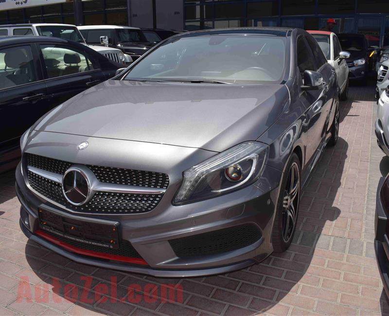 MERCEDES BENZ A250- 2014- GREY- GCC