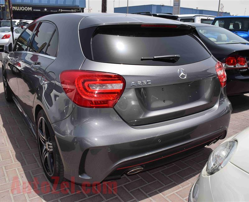 MERCEDES BENZ A250- 2014- GREY- GCC