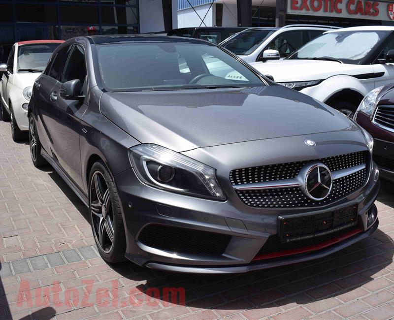 MERCEDES BENZ A250- 2014- GREY- GCC