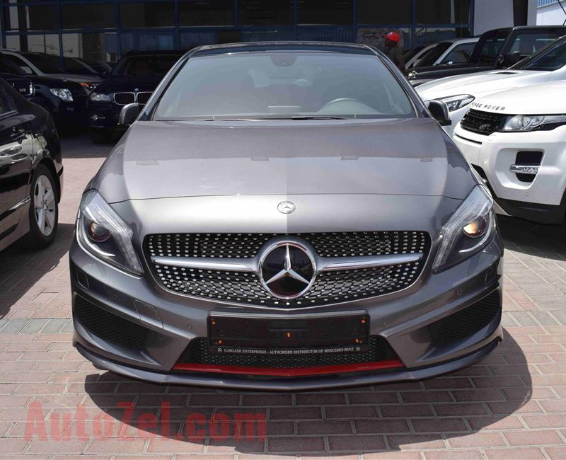 MERCEDES BENZ A250- 2014- GREY- GCC