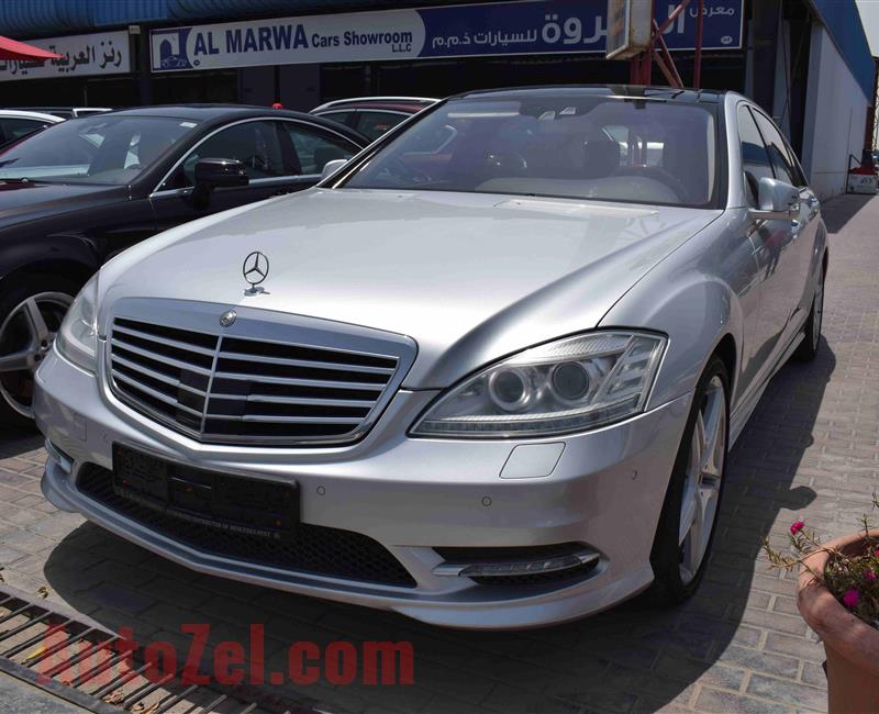 MERCEDES BENZ S500- 2013- SILVER- GCC