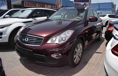 INFINITI QX50- 2015- BURGANDY- GCC