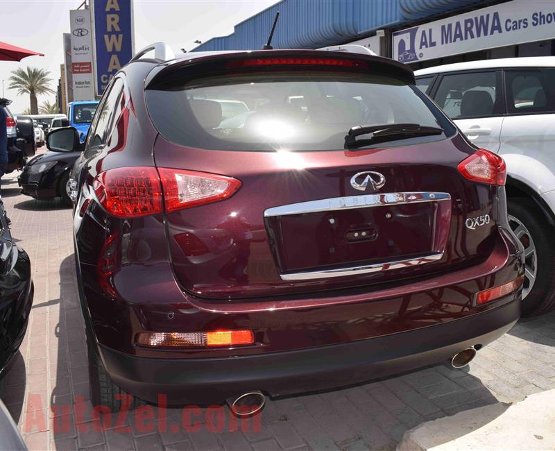 INFINITI QX50- 2015- BURGANDY- GCC