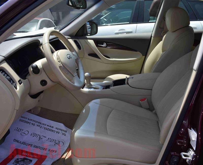 INFINITI QX50- 2015- BURGANDY- GCC