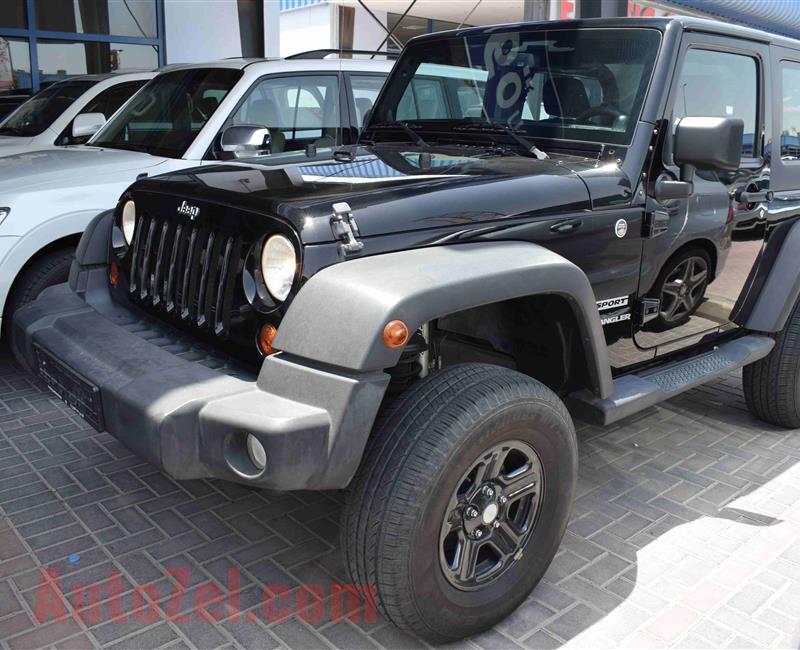 JEEP WRANGLER- MANUAL- 2013- BLACK- GCC