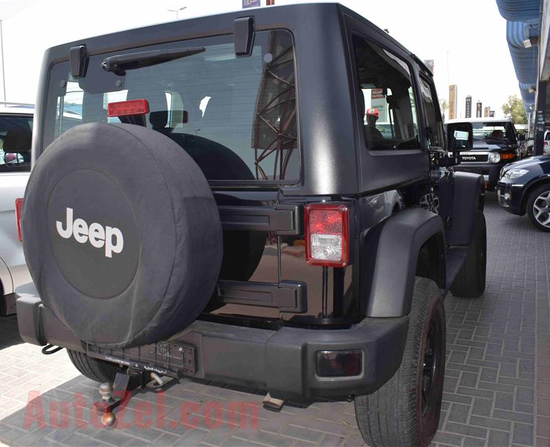 JEEP WRANGLER- MANUAL- 2013- BLACK- GCC