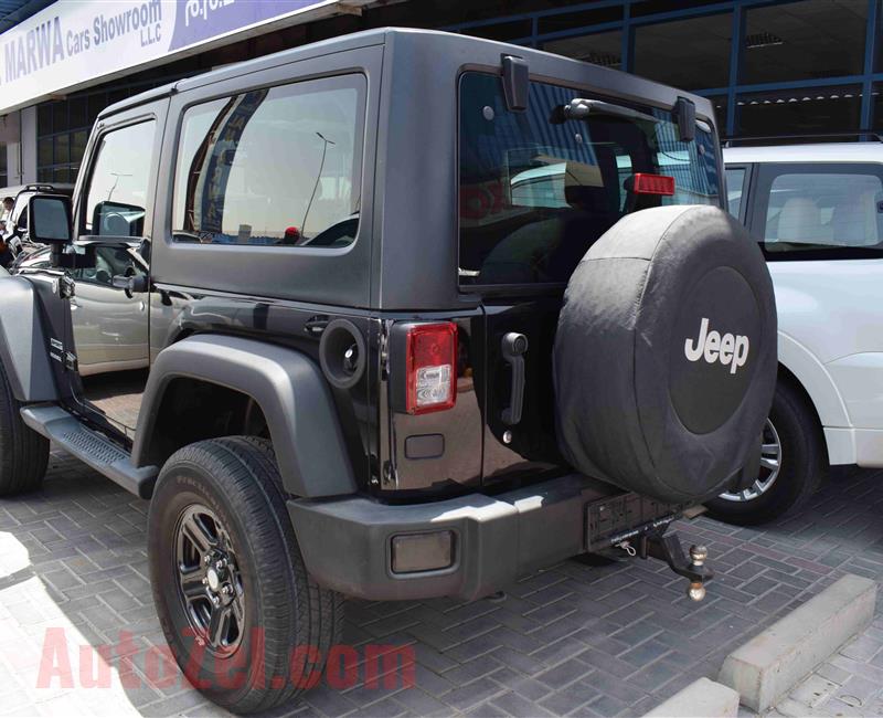 JEEP WRANGLER- MANUAL- 2013- BLACK- GCC